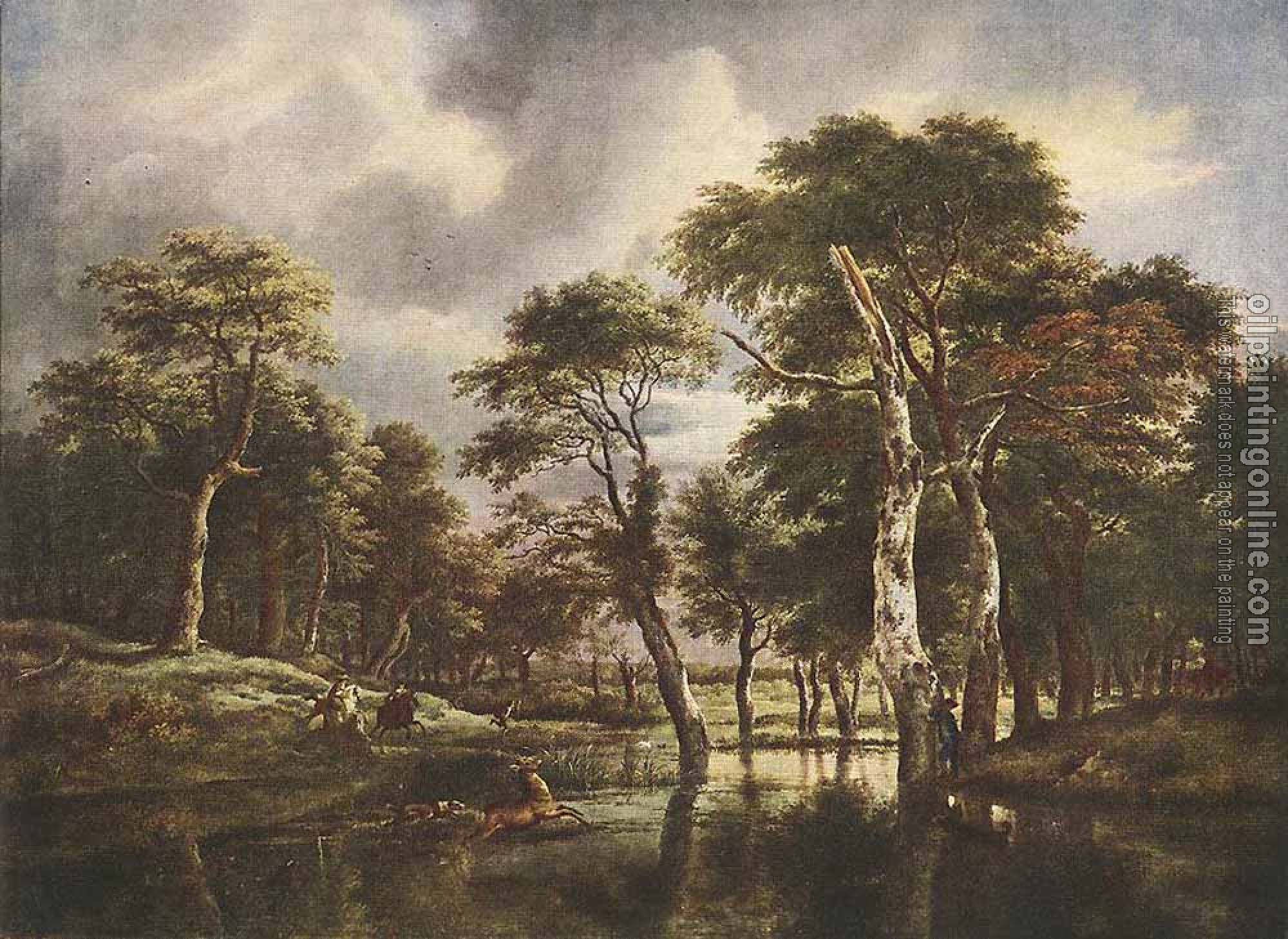 Jacob van Ruisdael - The Hunt